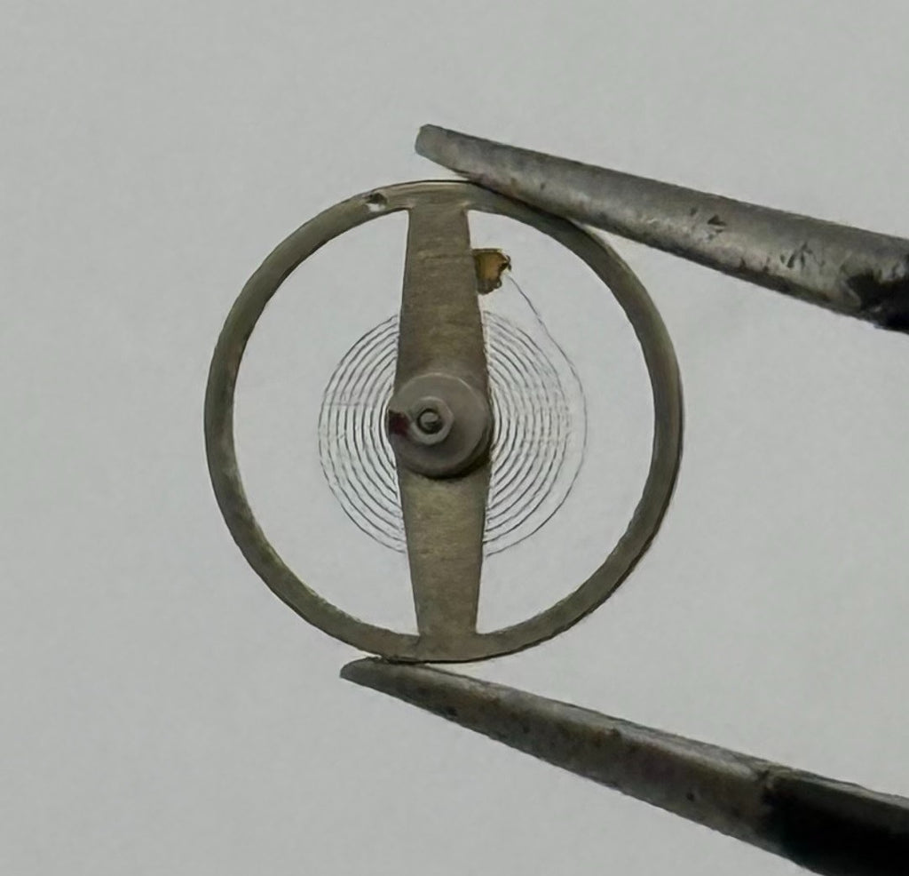 RL 6061 Balance Wheel Complete And Spring 6¼’’’–8’’’ 1848 M Watch Movement NOS
