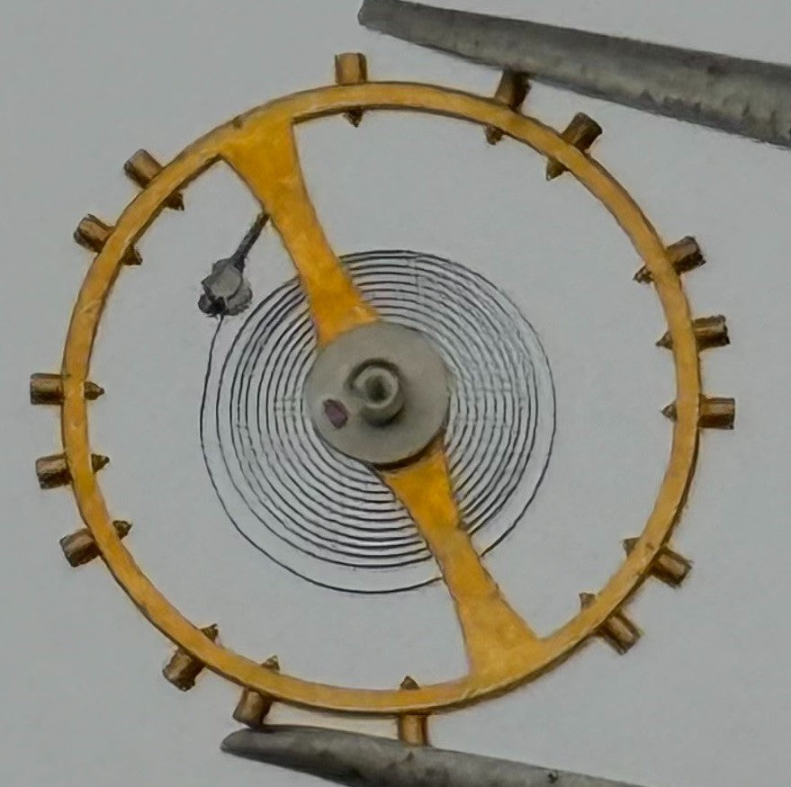 AS 1525 Balance Wheel Complete And Spring Renata 952 M Watch Movement Parts NOS