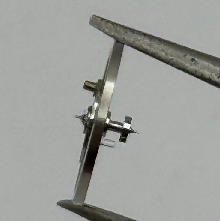 MST 357 PL Balance Wheel Complete And Spring 6¾’’’ Watch Movement Parts NOS