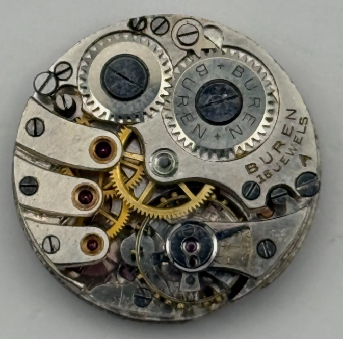 Buren Watch Movement - Unidentifed Calibres - Multiple Variants Available