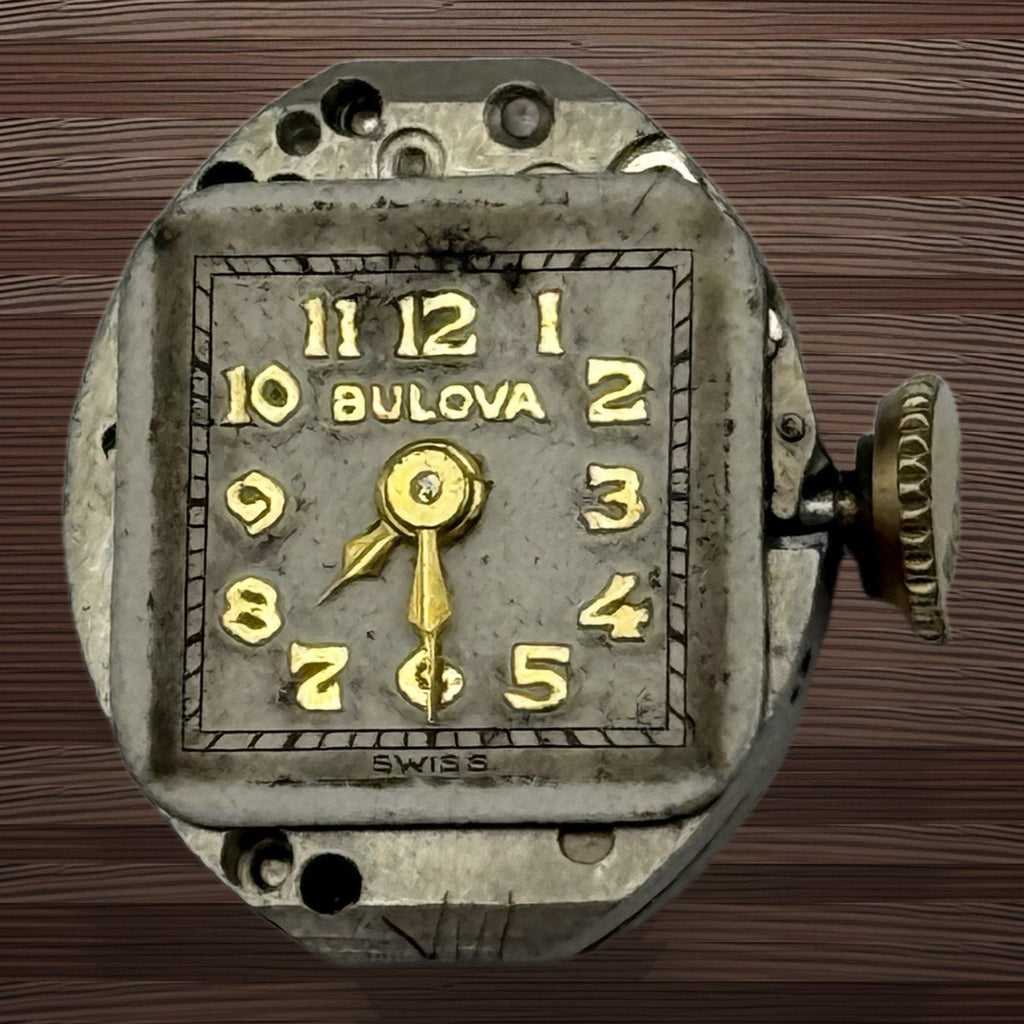 Bulova 5AC Watch Movement - Ladies - For Parts / Repair - 13.1mm