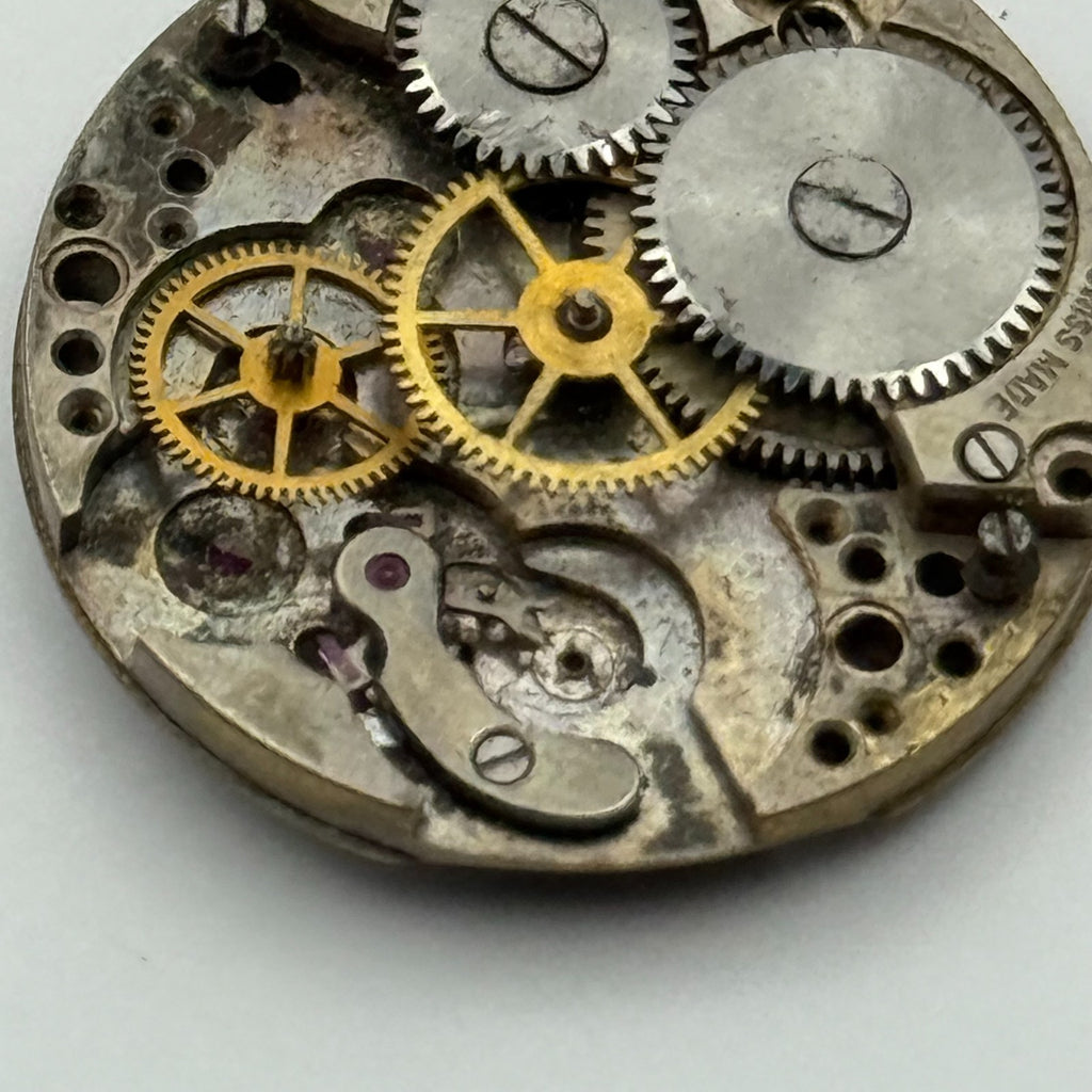 Peseux 6/240 Watch Movement - Spares - For Parts / Repair - 21.9mm