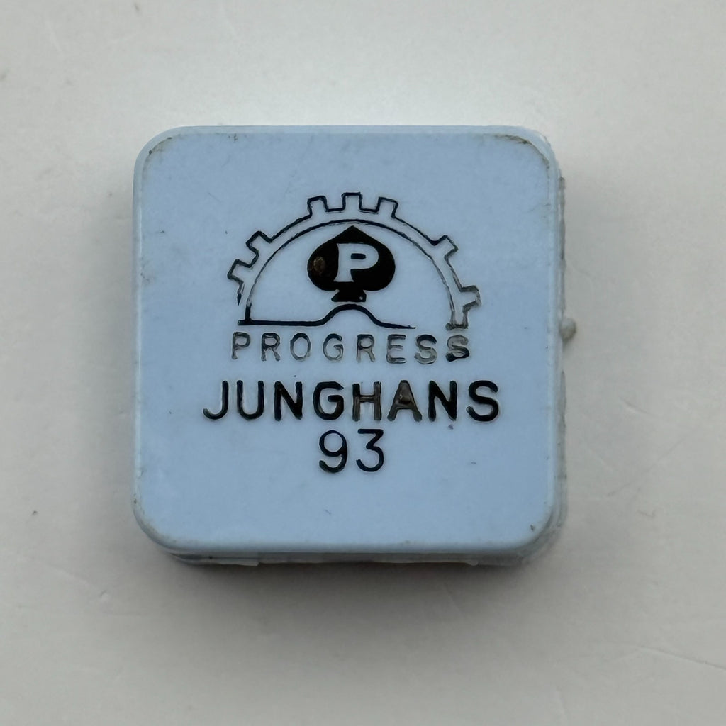 Junghans 93 Balance Wheel Complete And Spring Progress Watch Movement Parts NOS