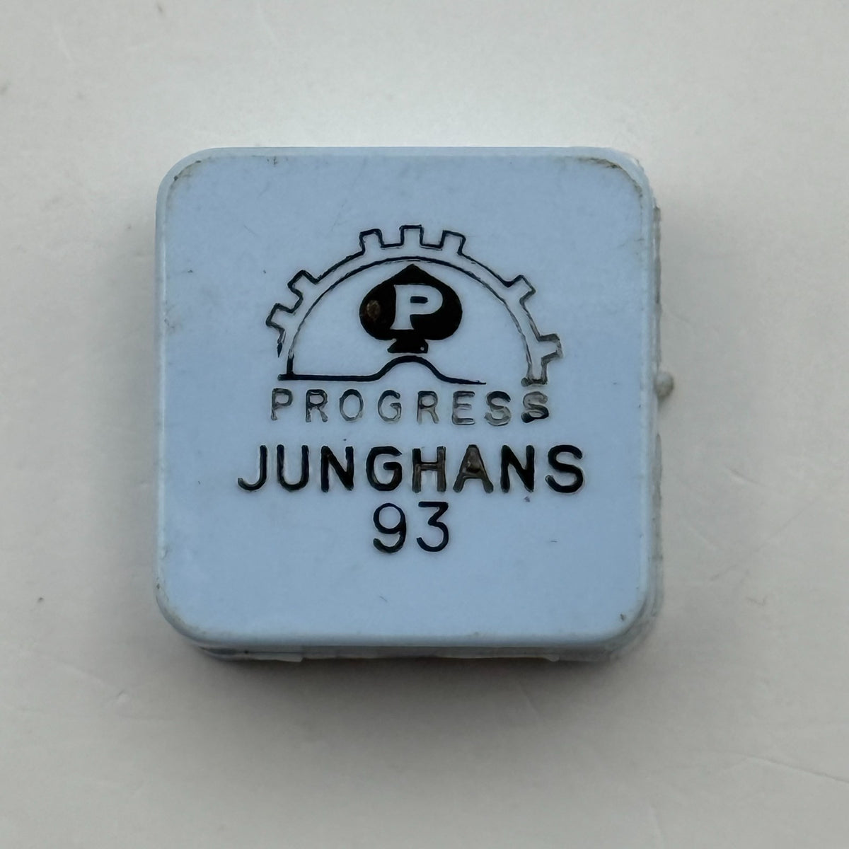 Junghans 93 Balance Wheel Complete And Spring Progress Watch Movement Parts NOS