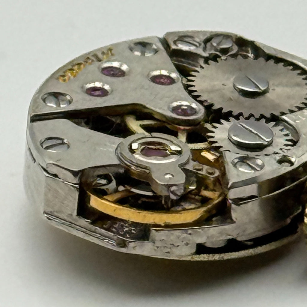 FEF 6630 Watch Movement Nivada 17 Jewels Swiss Manual Wind Parts Repair 13mm
