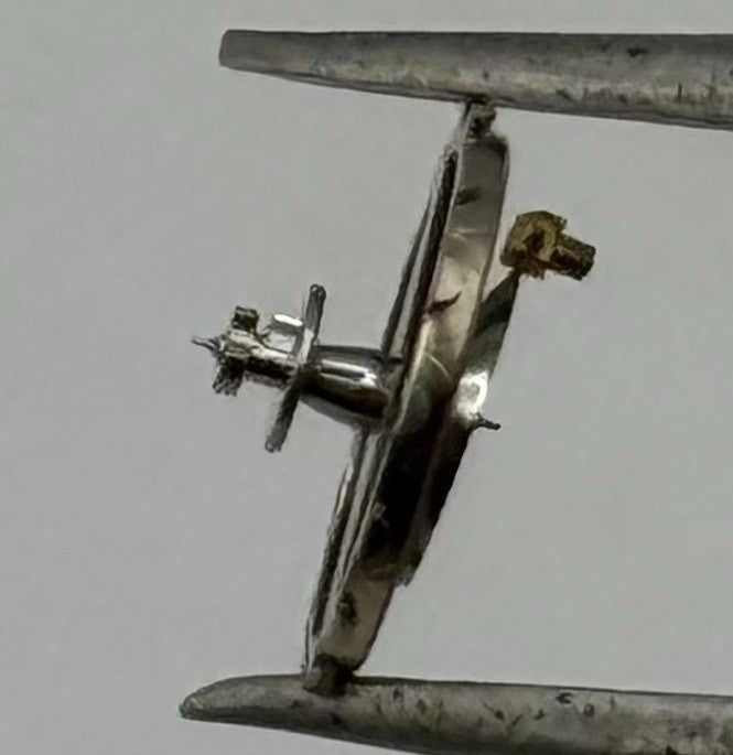 EB 1225 Balance Wheel Complete And Spring 5½’’’ 112 M Watch Movement Parts NOS
