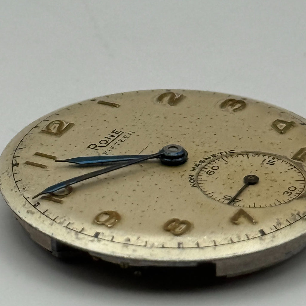 Rone Fifteen 1200 Watch Movement - For Parts / Repair - 26.4mm