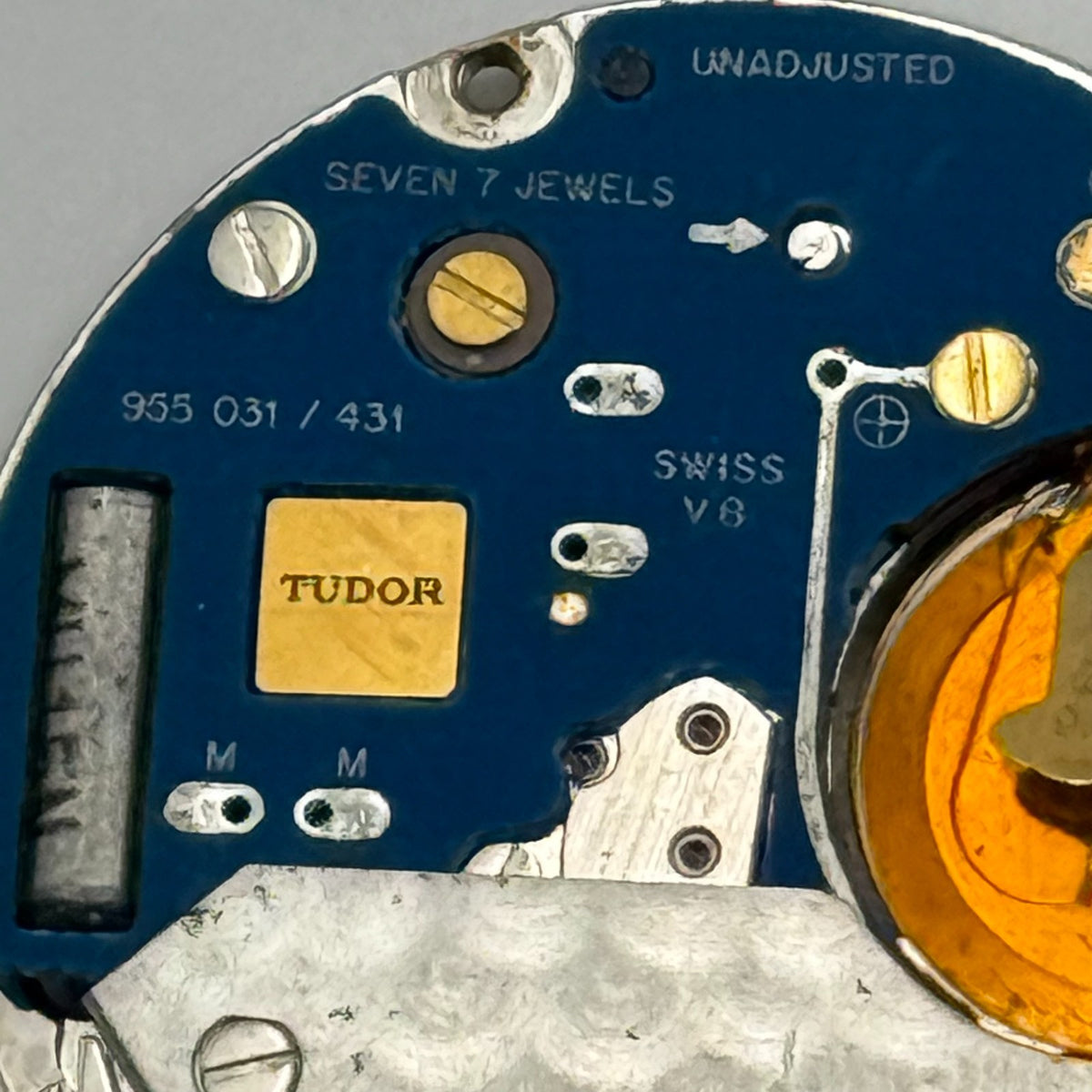 Tudor Quartz Watch Movement - ETA 955.431 - For Parts / Repair - 23.9mm