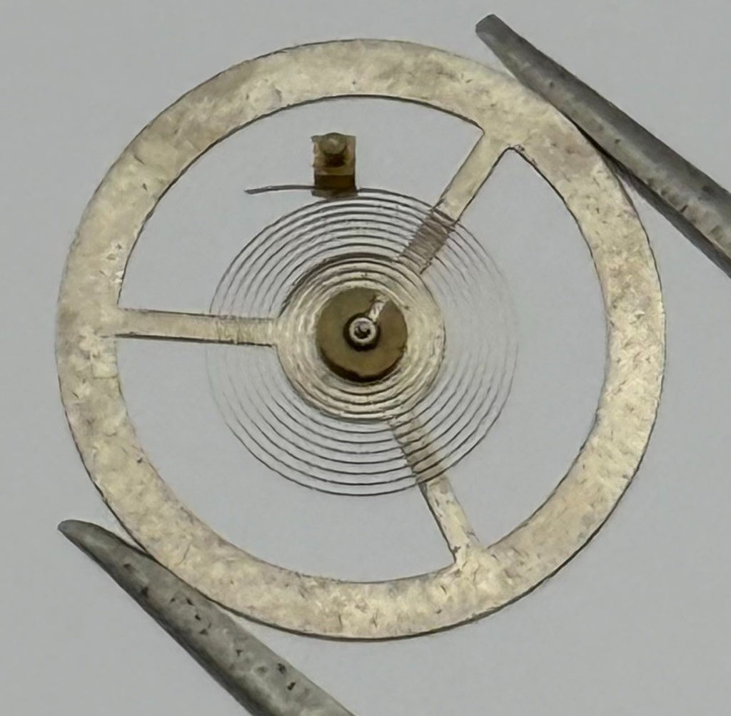 EB 8800 Balance Wheel Complete And Spring 12’’’ Renata 1309 Watch Movement Parts