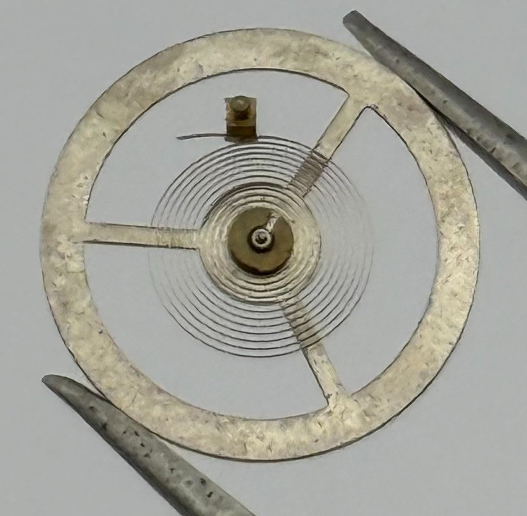 EB 8800 Balance Wheel Complete And Spring 12’’’ Renata 1309 Watch Movement Parts