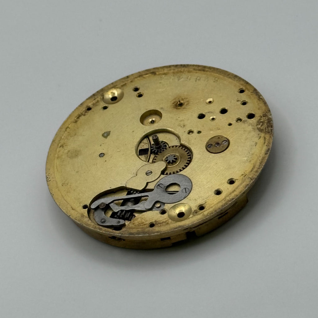 Swiss Lever Pocket Watch Movement - Unidentified - Parts / Repair 42.3mm