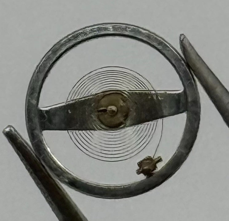 Brac 2071 Balance Wheel Complete And Spring 6¾-8’’’ 714 Watch Movement Parts NOS