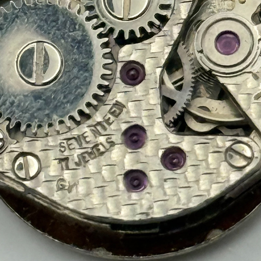 FHF 69-21 Watch Movement Regency 17 Jewels Swiss Manual Wind Parts Repair 15.3mm