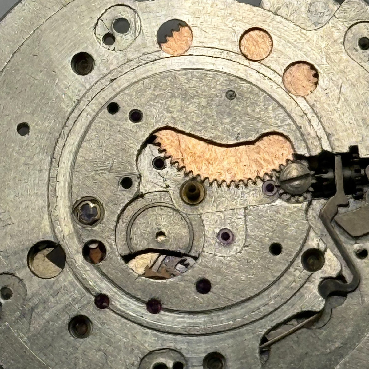 EB 8135 Watch Movement - 21 Jewels Automatic For - For Parts / Repair - 25.9mm