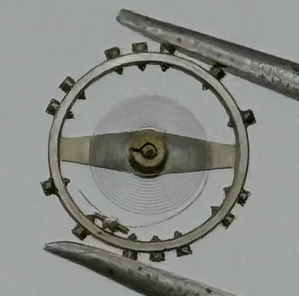 Peseux 140 290 Balance Wheel Complete And Spring 277 Watch Movement Parts NOS