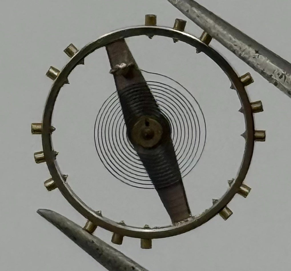 AS 1700-3 Inca Balance Wheel Complete And Spring Renata Watch Movement Parts NOS