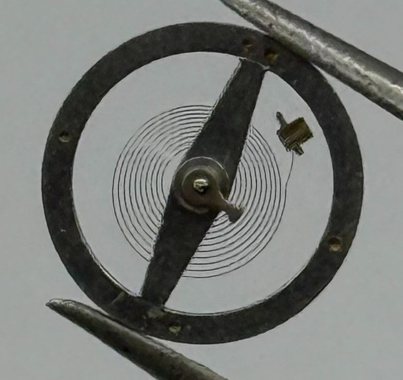 OC R7 Balance Wheel Complete And Spring 10½’’’ 1534 Watch Movement Parts NOS