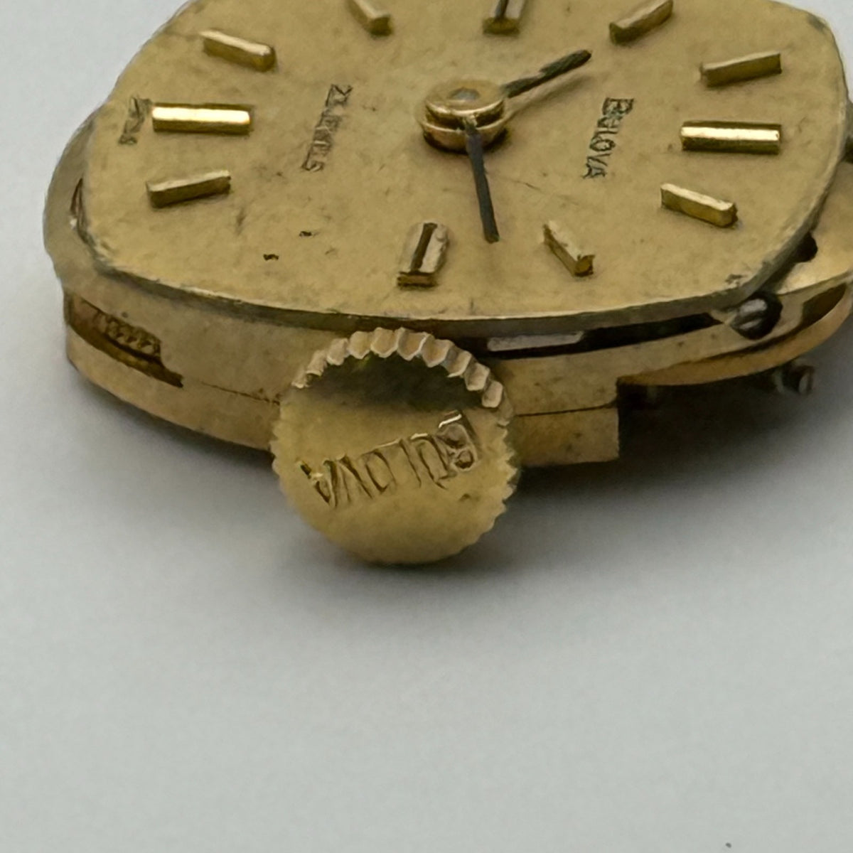 Bulova 5BD Watch Movement Running Ladies 23 Jewels Swiss Manual Wind Parts 13mm