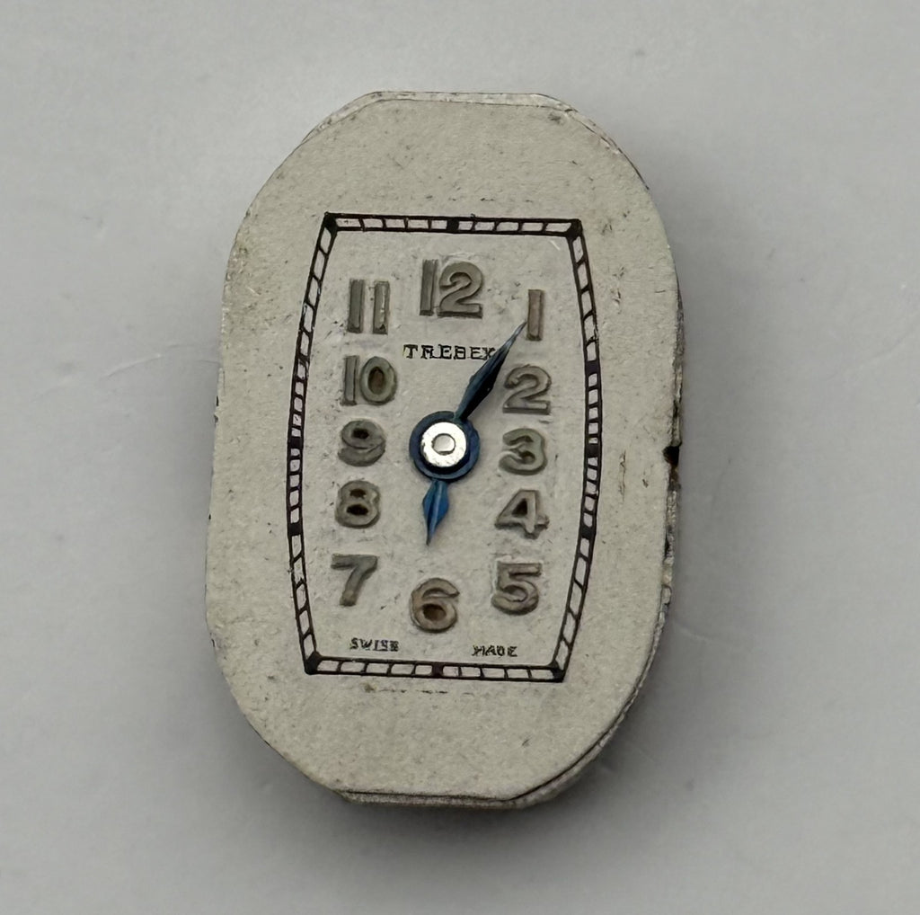 Ariste Racine Watch Movement Trebex 15J Swiss Manual Wind Parts Repair 12.7mm
