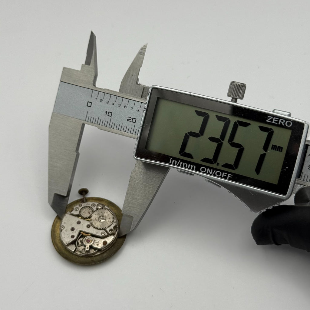 FHF 76 Watch Movement - Trident - For Parts / Repair - 23.5mm