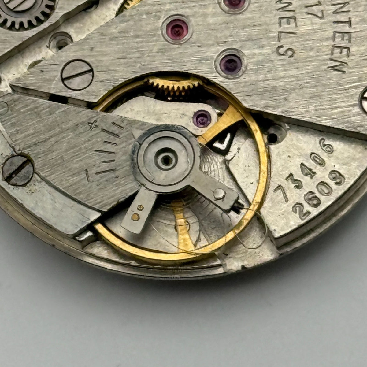 Poljot 2609 Watch Movement Soviet 17 Jewels Manual Wind Parts Repair 26.5mm