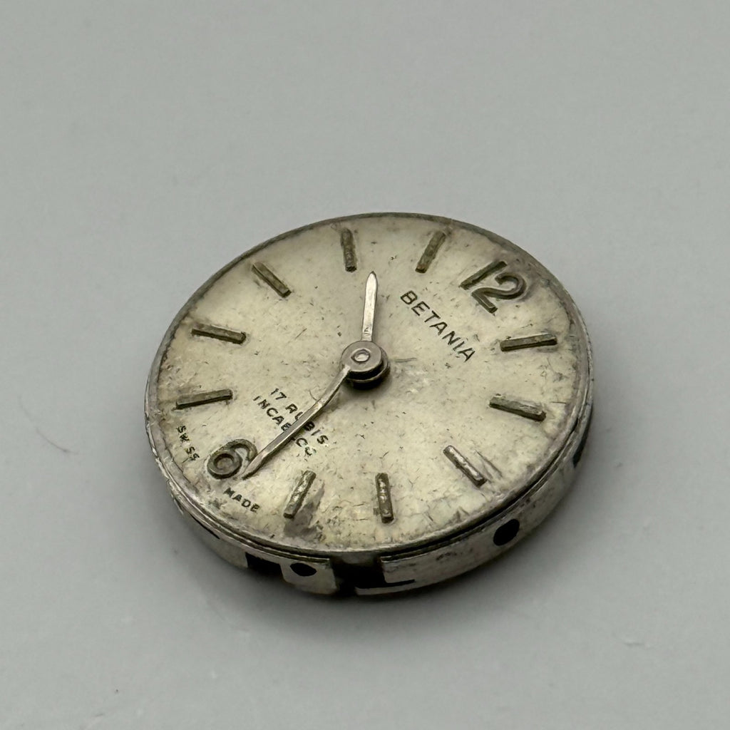 FHF 351 Watch Movement Betania 17 Jewels Swiss Manual Wind Parts Repair 17.5mm