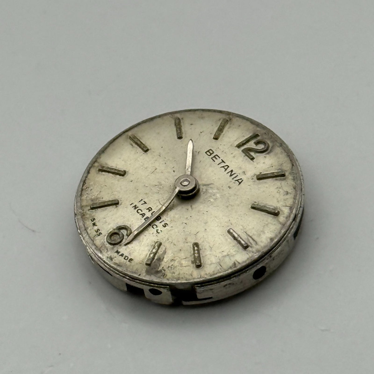 FHF 351 Watch Movement Betania 17 Jewels Swiss Manual Wind Parts Repair 17.5mm