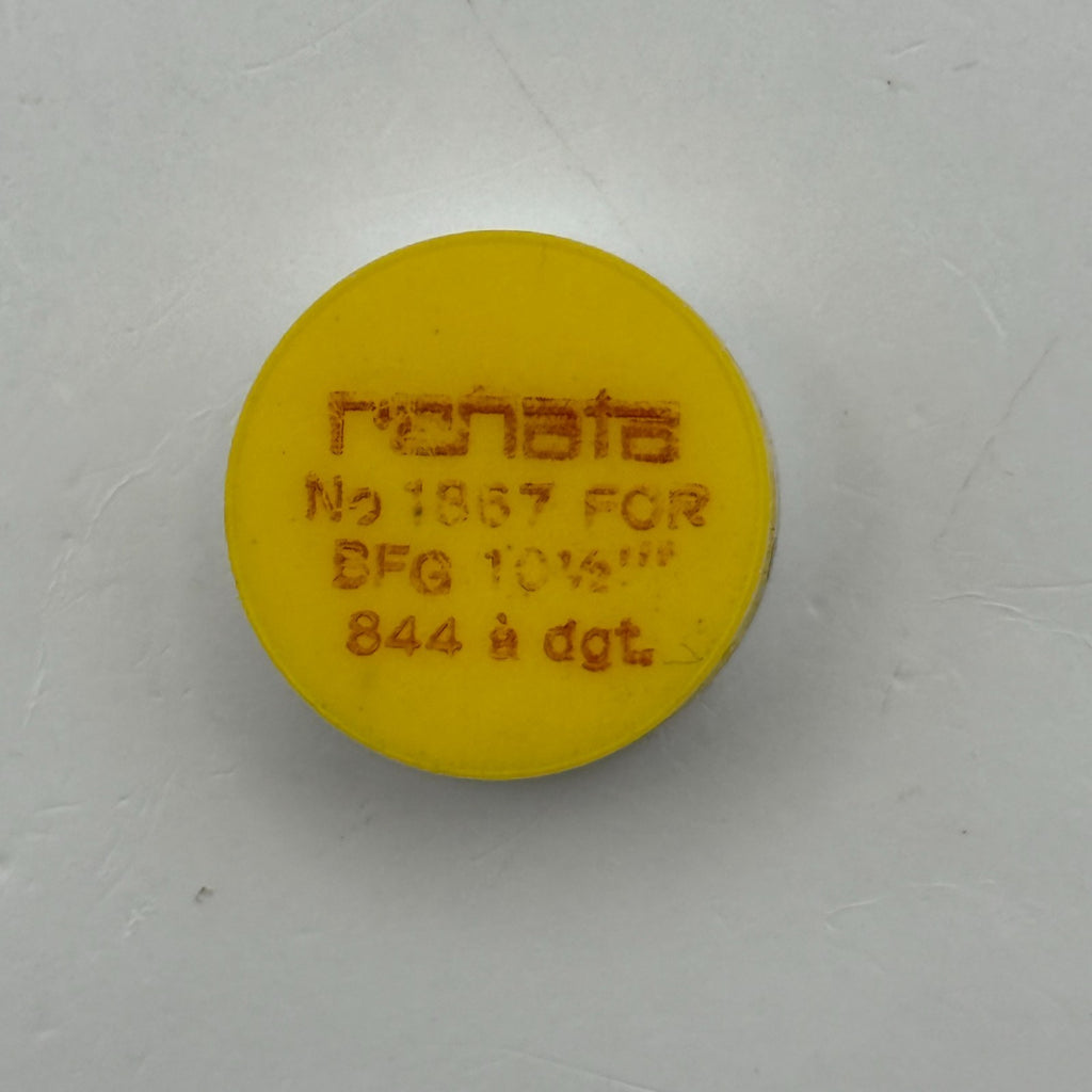 BFG 844 Balance Wheel Complete And Spring 10½’’’ 1667 Watch Movement Parts NOS