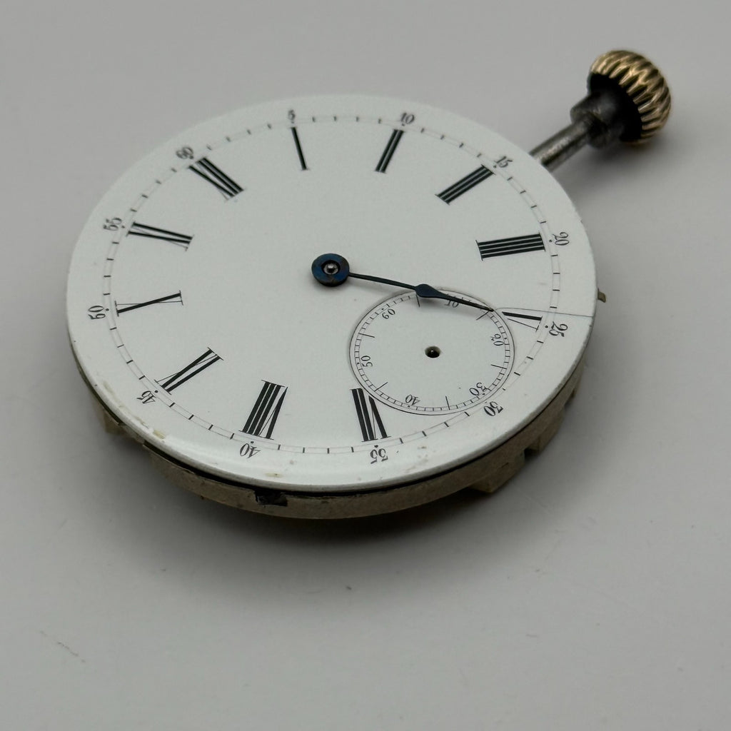 High Grade Pocket Watch Movement Running Antique Hunter Parts Repair 42.8mm