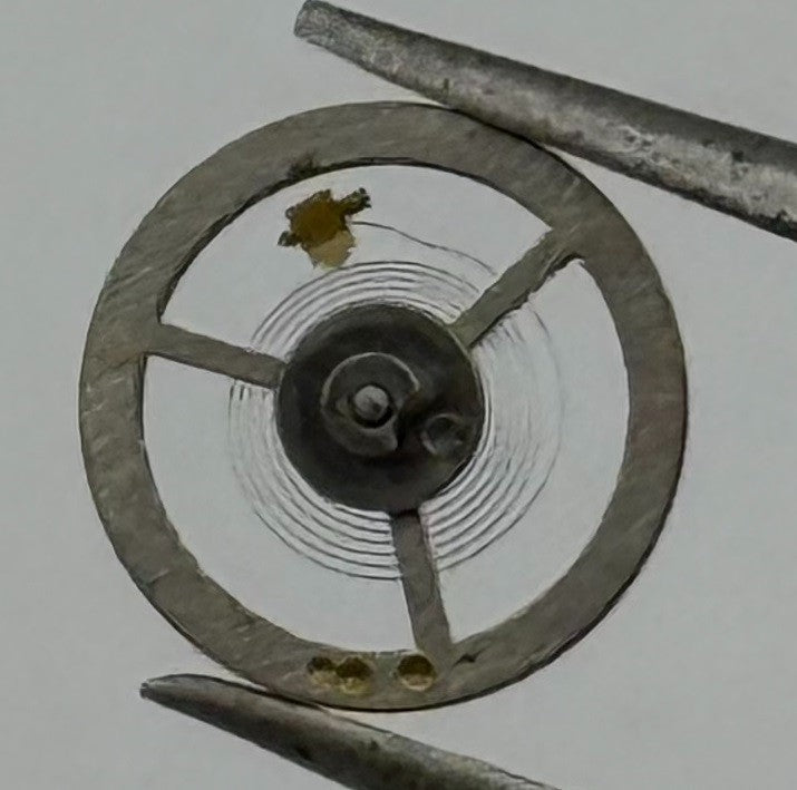 Ebosa 85 PL Balance Wheel Complete And Spring Renata 132 M Watch Movement Parts
