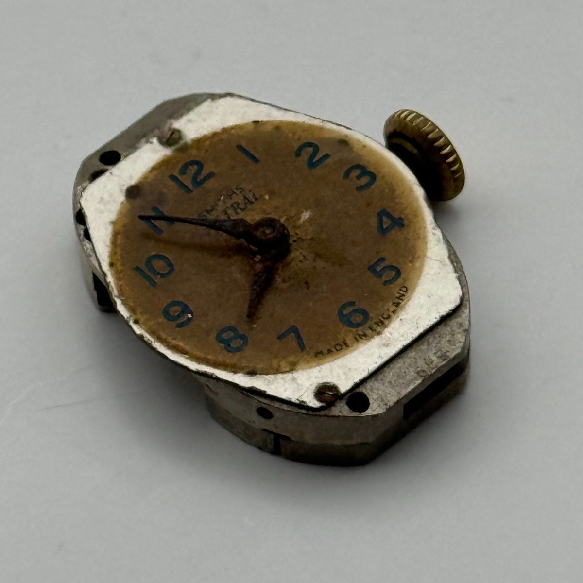 Smiths Astral Cal 200 Watch Movement England Manual Wind Parts Repair 12.6mm