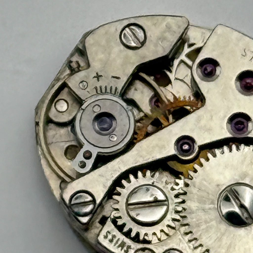 GS 30 Watch Movement MuDu 17 Jewels Swiss Manual Wind Parts Repair 12.9mm