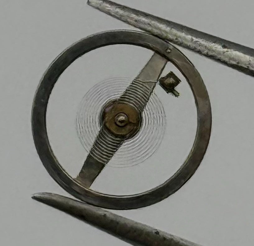 BFG 925 Balance Wheel Complete And Spring 6¾’’’ 4440 Watch Movement Parts NOS