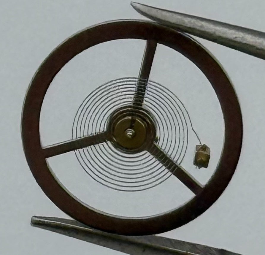 Brac 500 Balance Wheel Complete And Spring Renata 1636 Watch Movement Parts NOS