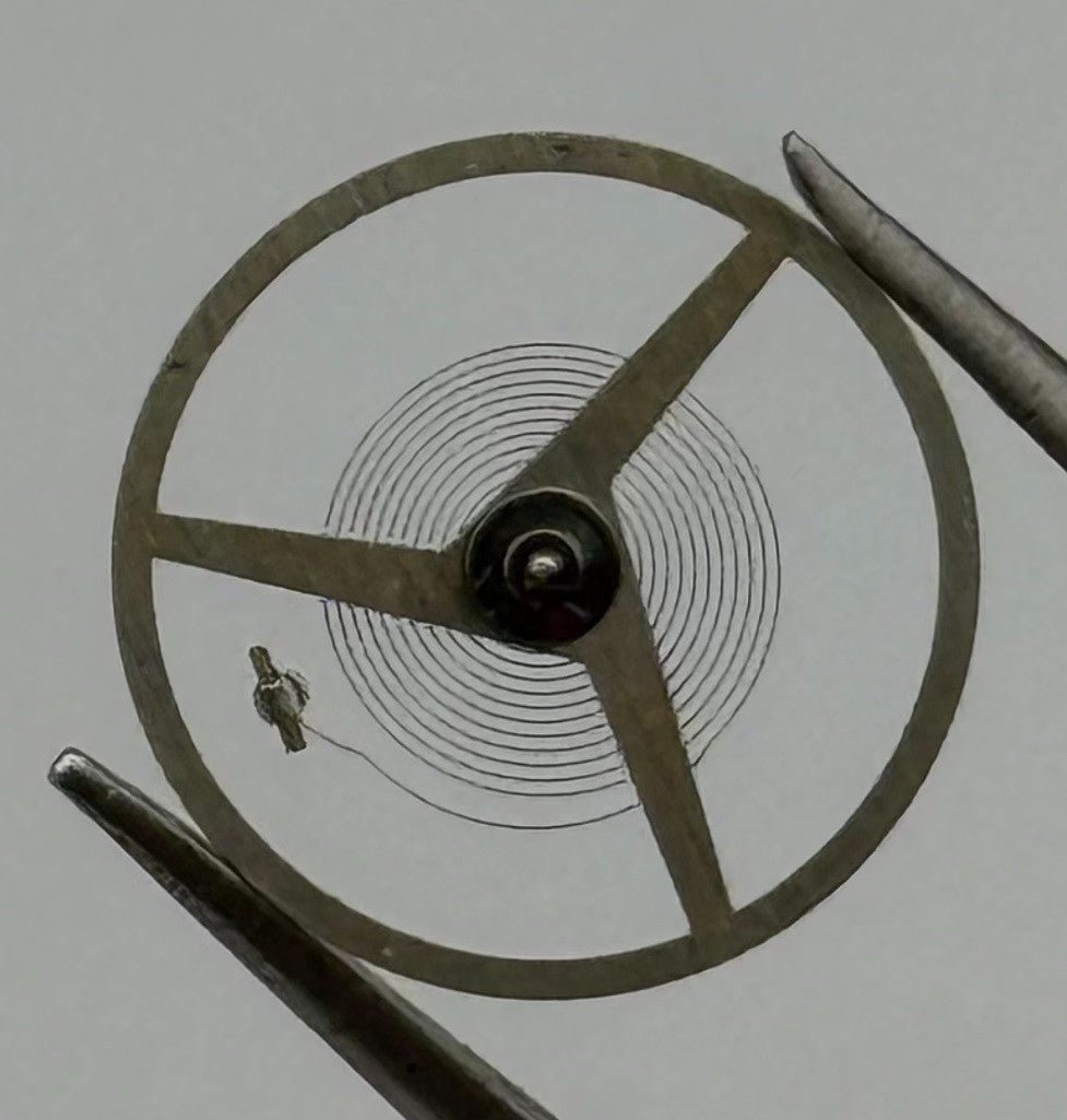 Felsa 4462 Balance Wheel Complete And Spring 11½’’ 5266 Watch Movement Parts NOS