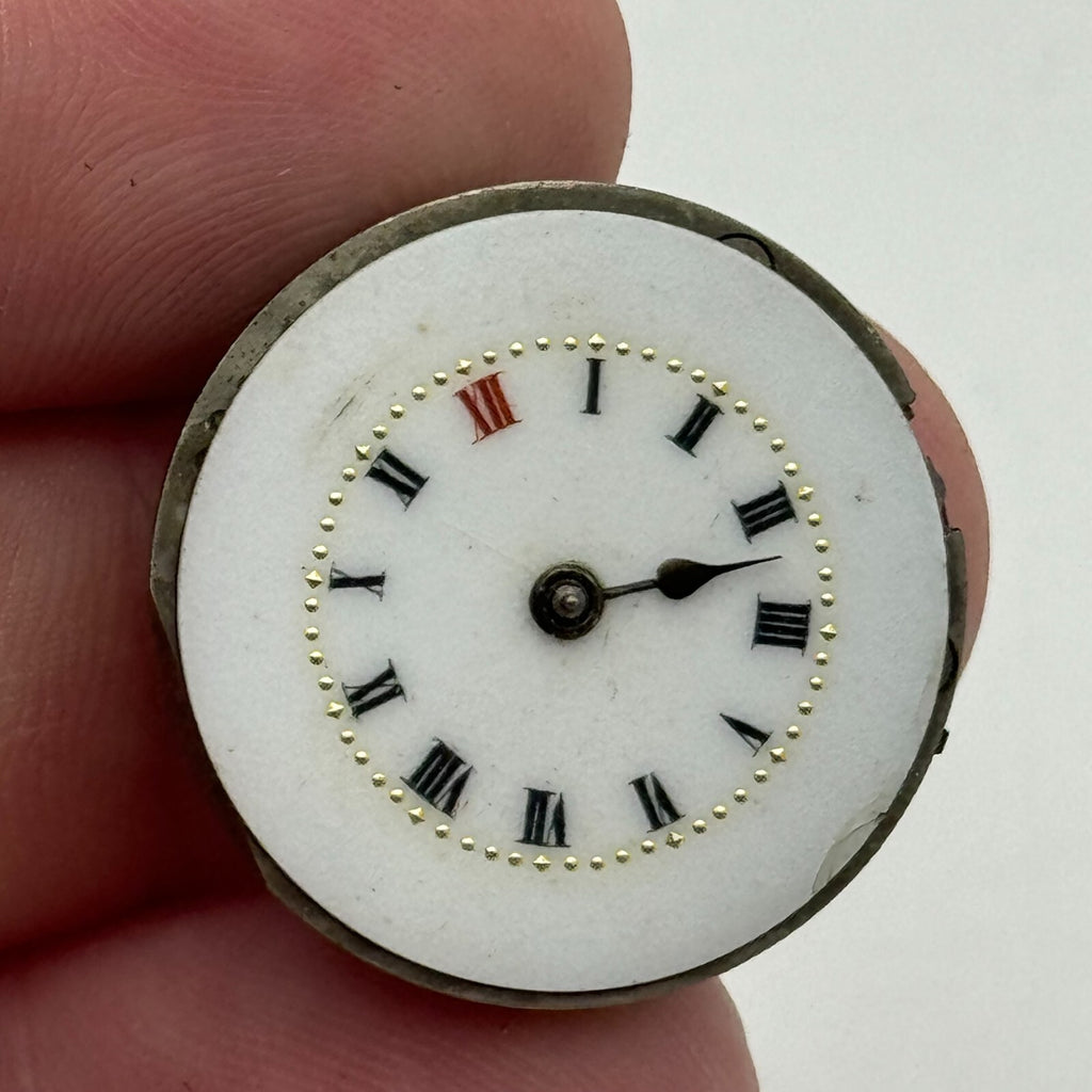 Unidentified Watch Movement - Spares - For Parts / Repair - 23.6mm