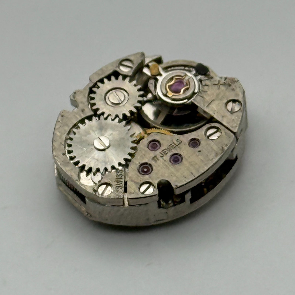 ETA 277-001 Watch Movement Everite 17 Jewels Swiss Manual Wind Parts 12.9mm