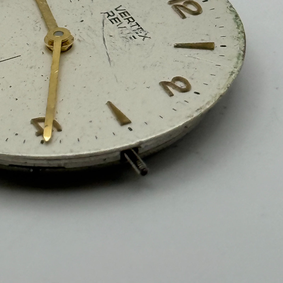 Vertex Revue 77.1 Watch Movement - 17 Jewels - For Parts / Repair - 29mm