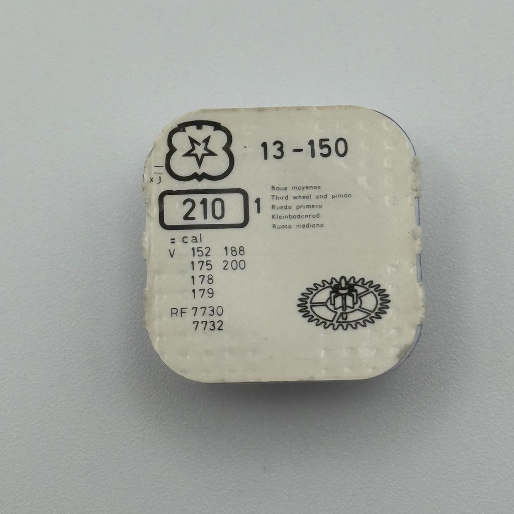 Venus 150 Third Wheel & Pinion - 13 - 210 - New Old Stock - Watch Parts