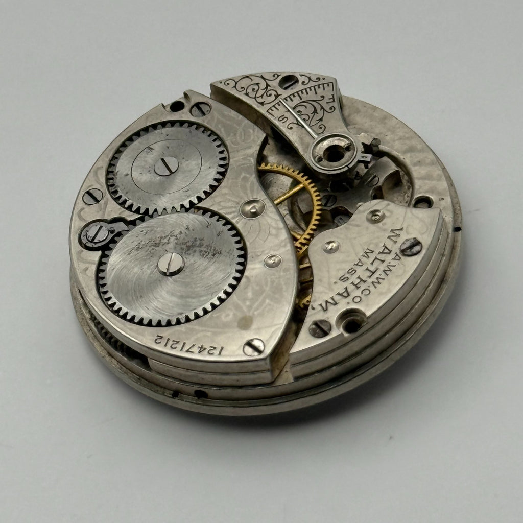 Waltham Grade 110 Watch Movement Model 1900 American Antique 0s Parts Repair