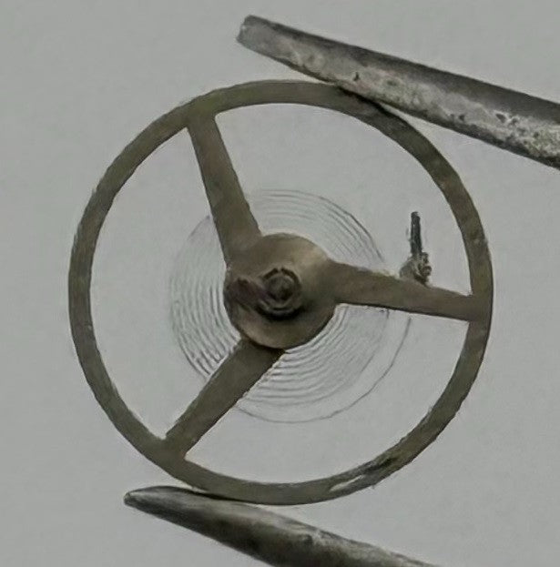 AS 1977-2 Balance Wheel Complete And Spring Renata 1831 Watch Movement Parts NOS
