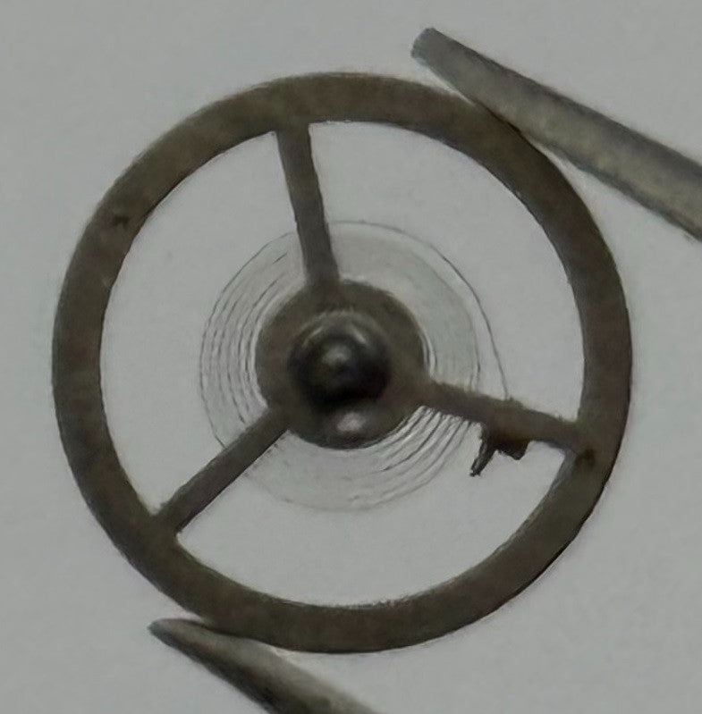 EB 8140 Balance Wheel Complete And Spring 8¾’’’ Renata 1319 Watch Movement Parts