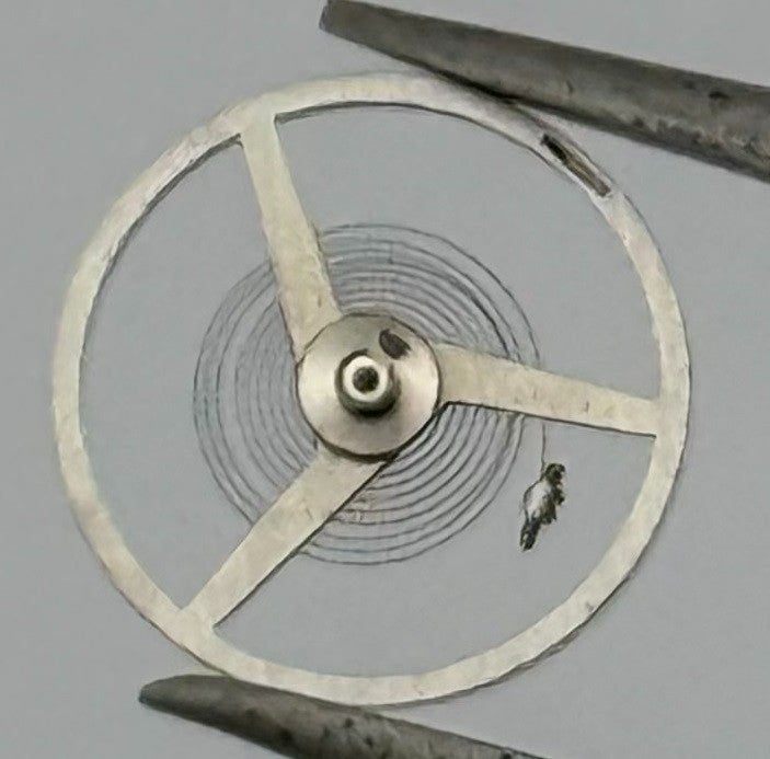 ETA 2512 Balance Wheel Complete And Spring Renata 1112 Watch Movement Parts NOS