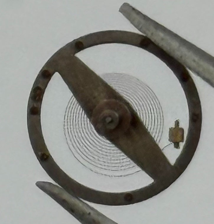 Brac 2021 Balance Wheel Complete And Spring 5¼’’’ 69 M Watch Movement Parts NOS