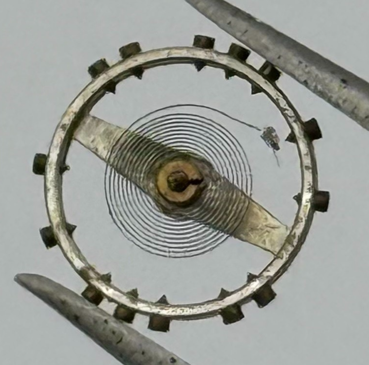 AS 1051 Balance Wheel Complete And Spring Renata 534 M Watch Movement Parts NOS