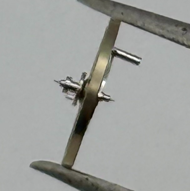 AS 1676 1976/3 Balance Wheel Complete And Spring 5½''' 4923 Watch Movement Parts