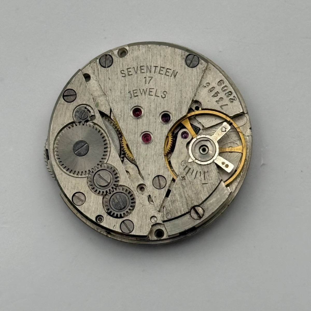 Poljot 2609 Watch Movement Soviet 17 Jewels Manual Wind Parts Repair 26.5mm
