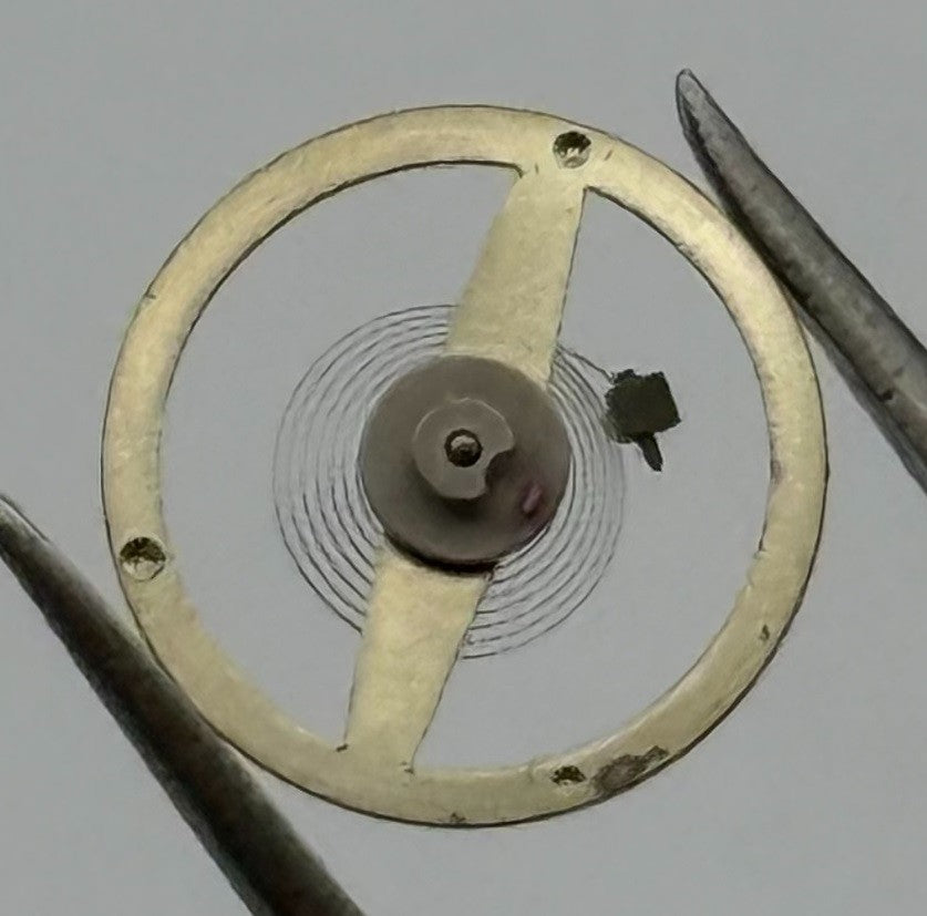 Amida 562 Balance Wheel Complete And Spring 8¾’’’ 374 Watch Movement Parts NOS