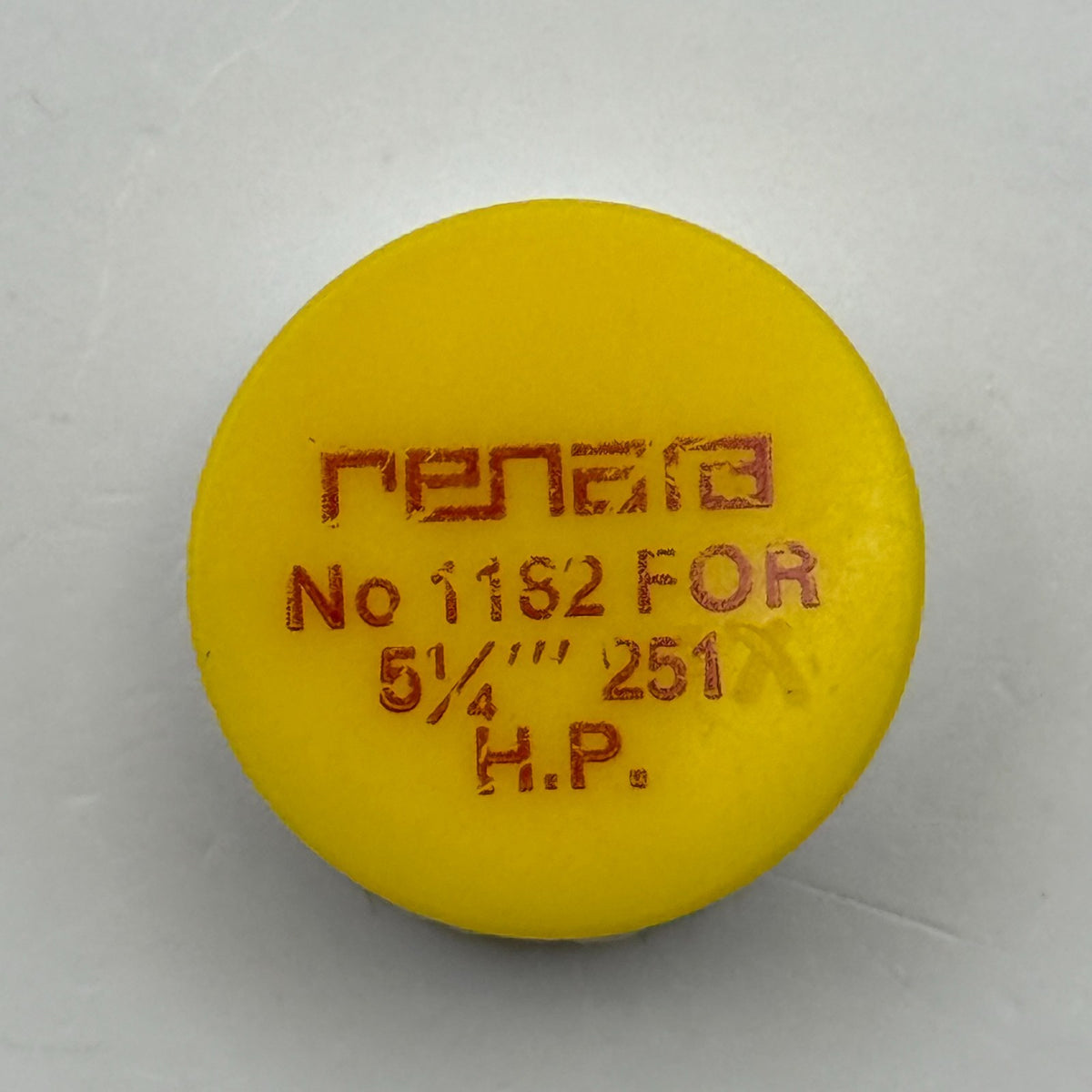 HP 251 Balance Wheel Complete And Spring 5¼’’’ Renata 1182 Watch Movement Parts