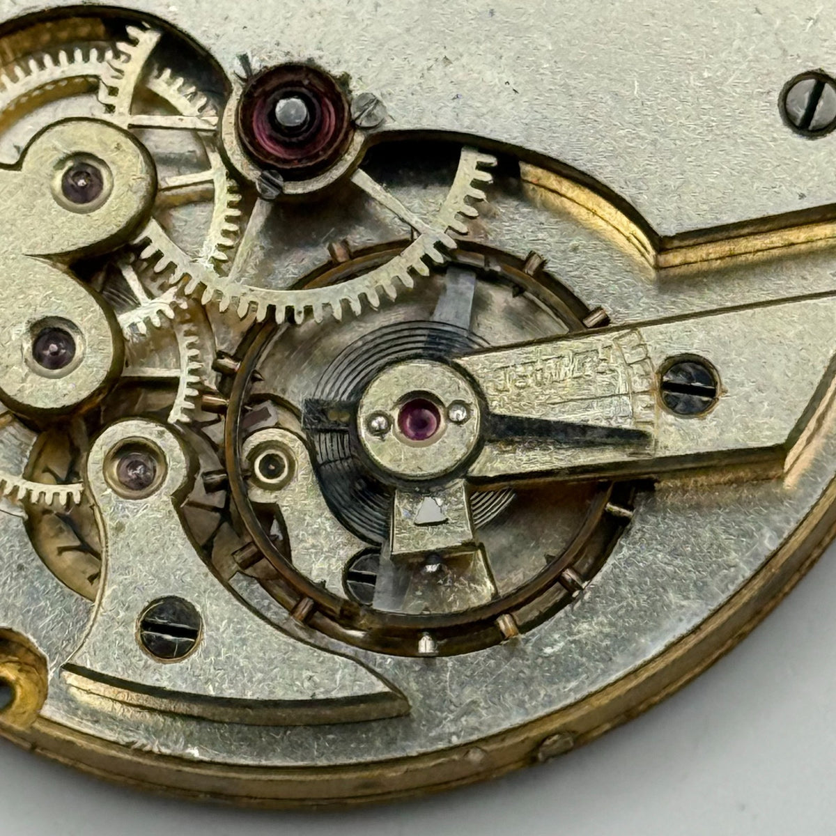 High Grade Pocket Watch Movement Running Hunter Antique Parts 36.2mm